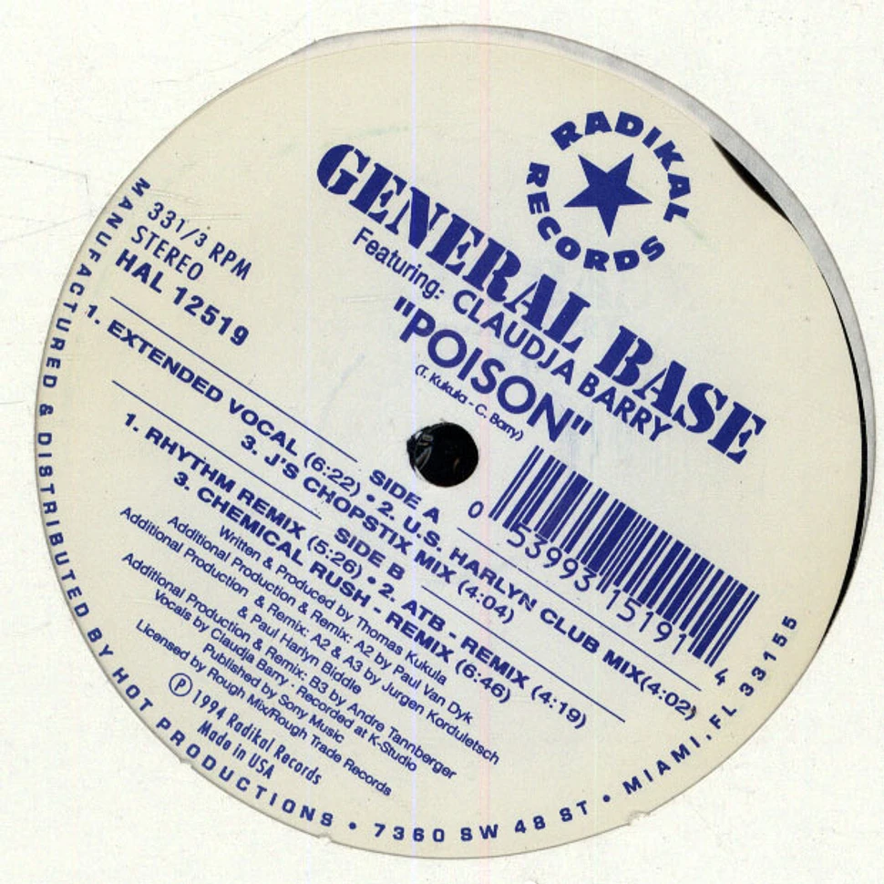 General Base Featuring Claudja Barry - Poison