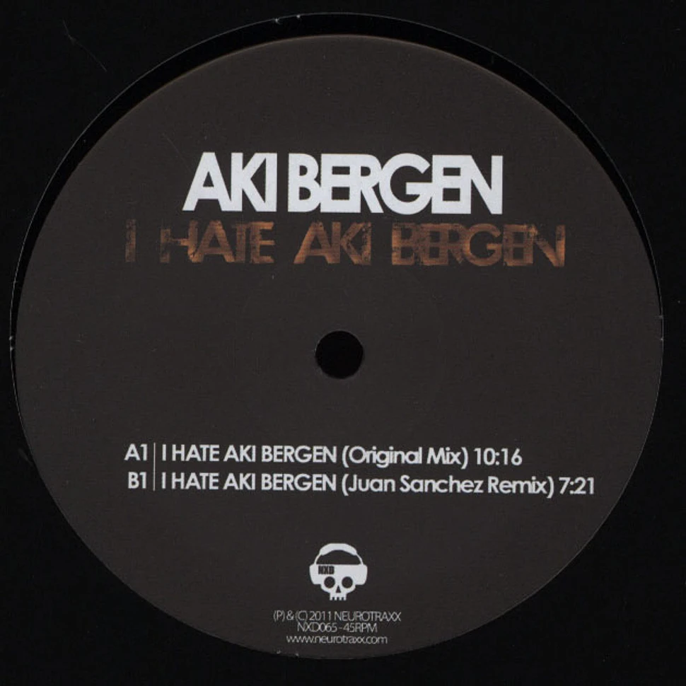 Aki Bergen - I Hate Aki Bergen