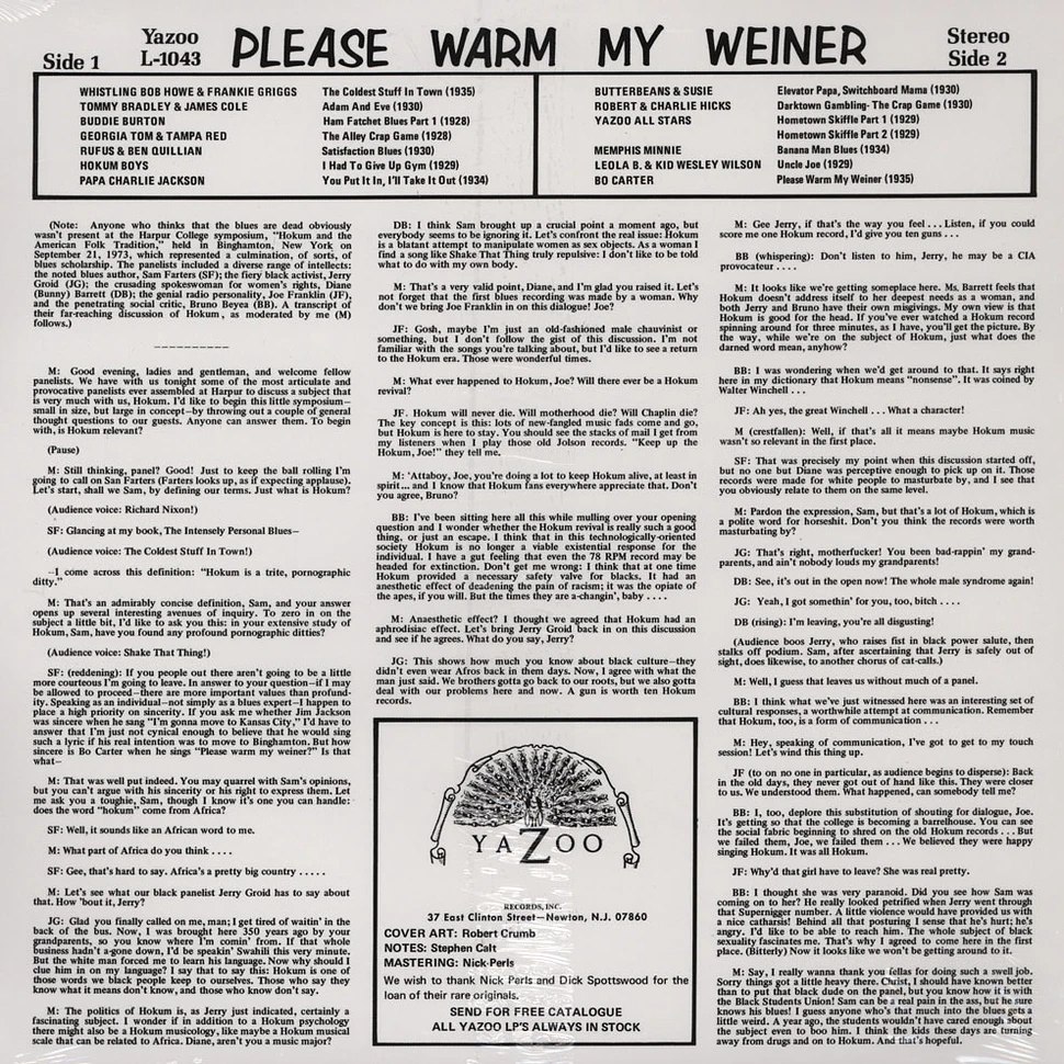 V.A. - Please Warm My Weiner