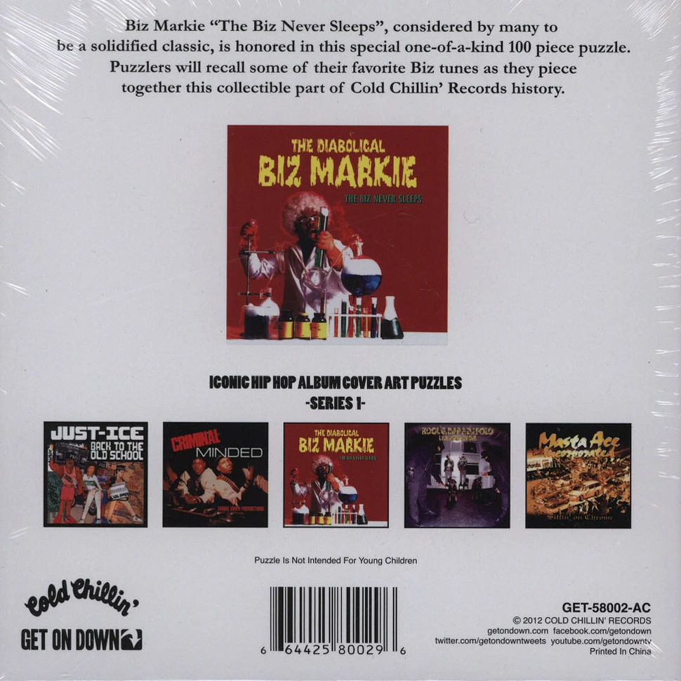 Biz Markie - The Biz Never Sleeps Puzzle Edition