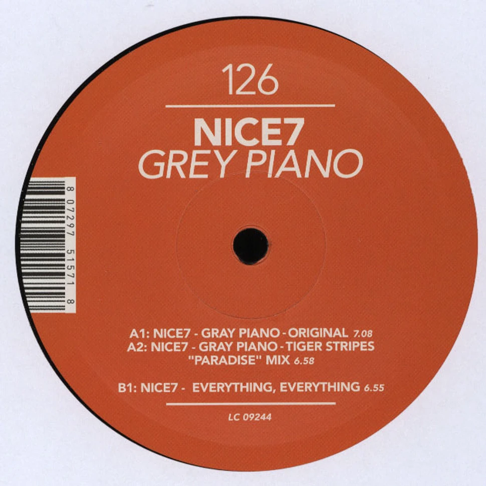 Nice 7 - Gray Piano EP