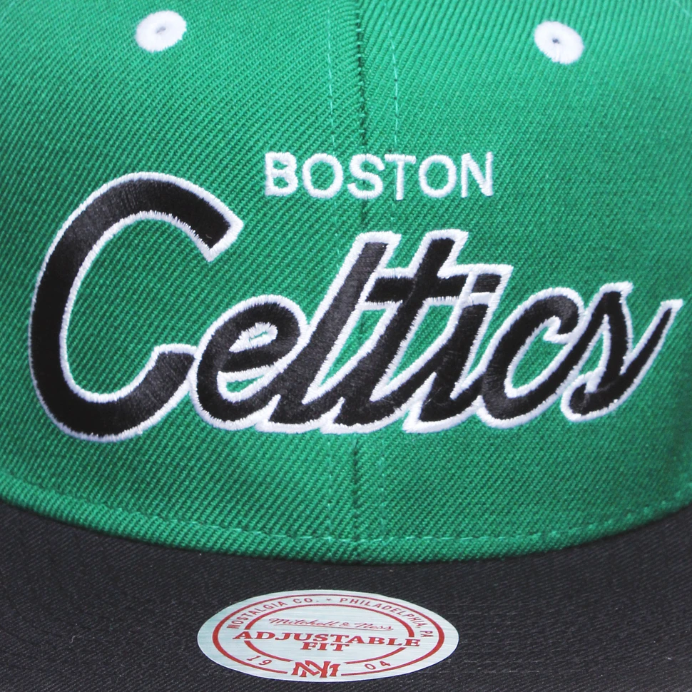 Mitchell & Ness - Boston Celtics NBA 2T Script Snapback Cap