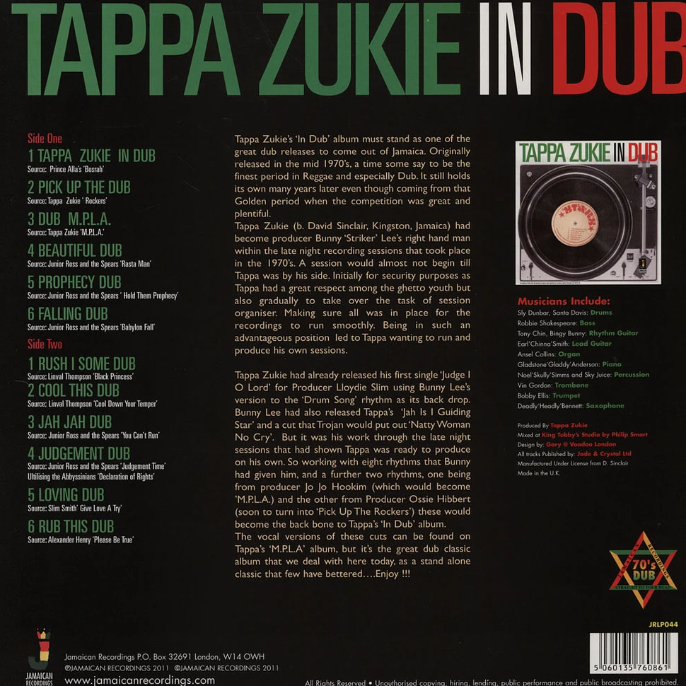 Tappa Zukie - In Dub