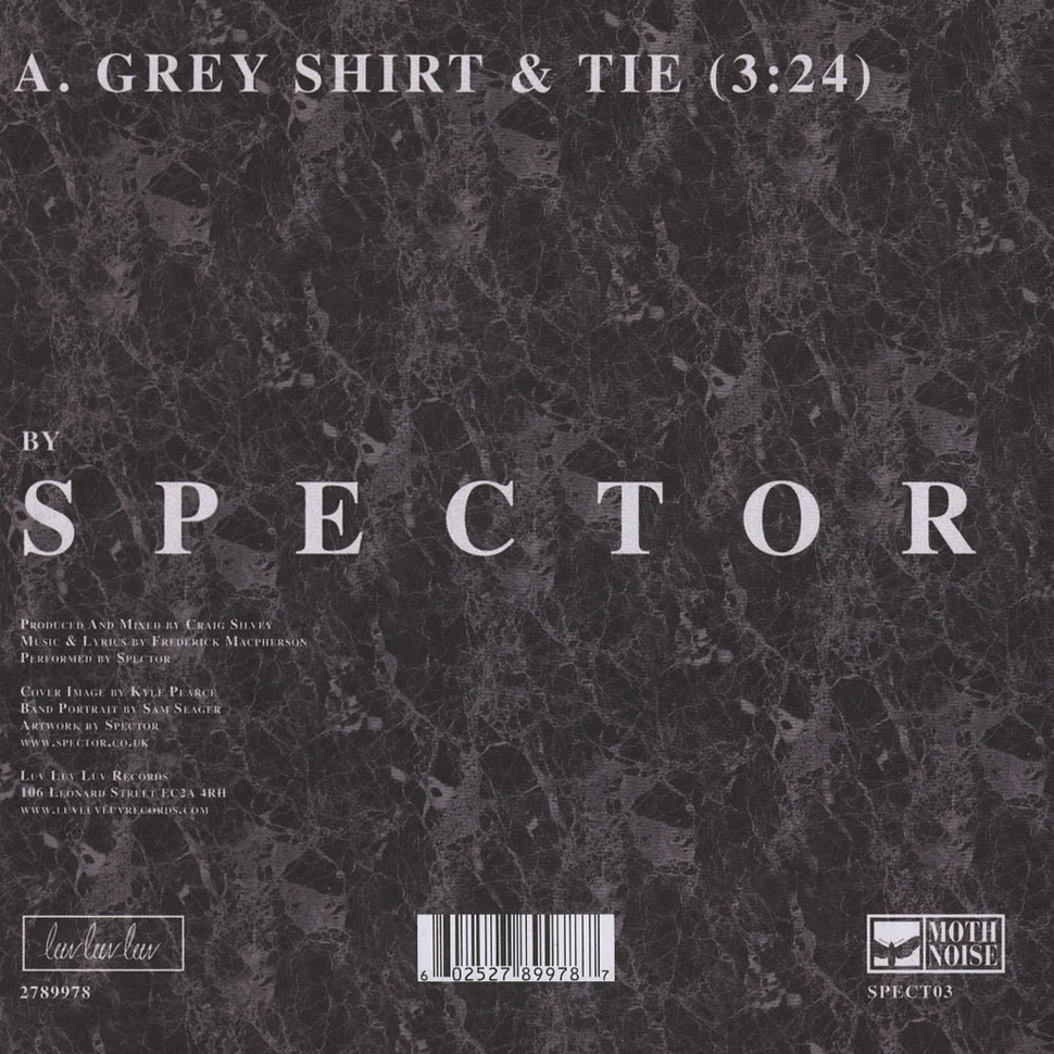 Spector - Grey Shirt & Tie