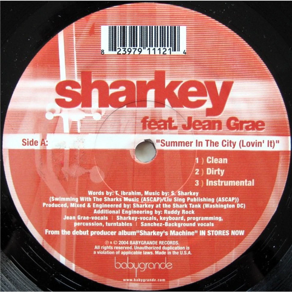 Sharkey - Summer In The City (Lovin' It)