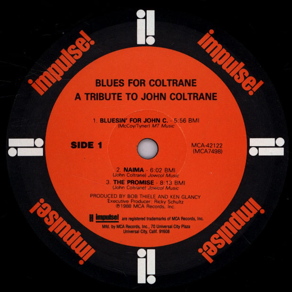 McCoy Tyner / Pharoah Sanders / David Murray / Cecil McBee / Roy Haynes - A Tribute To John Coltrane / Blues For Coltrane