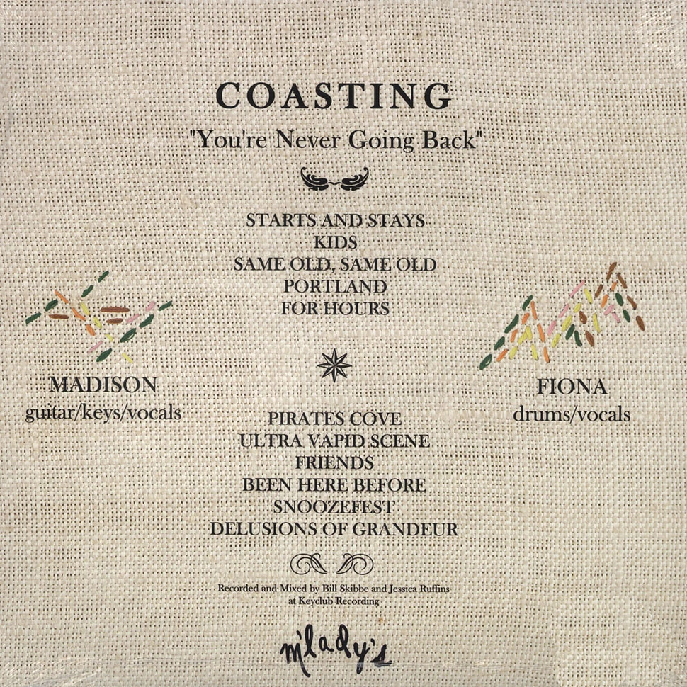 Coasting - You're Never Going Back