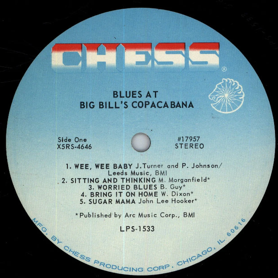 V.A. - Blues At Big Bill's Copacabana