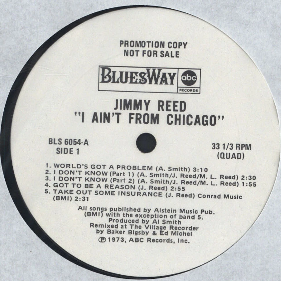 Jimmy Reed - I Ain't From Chicago