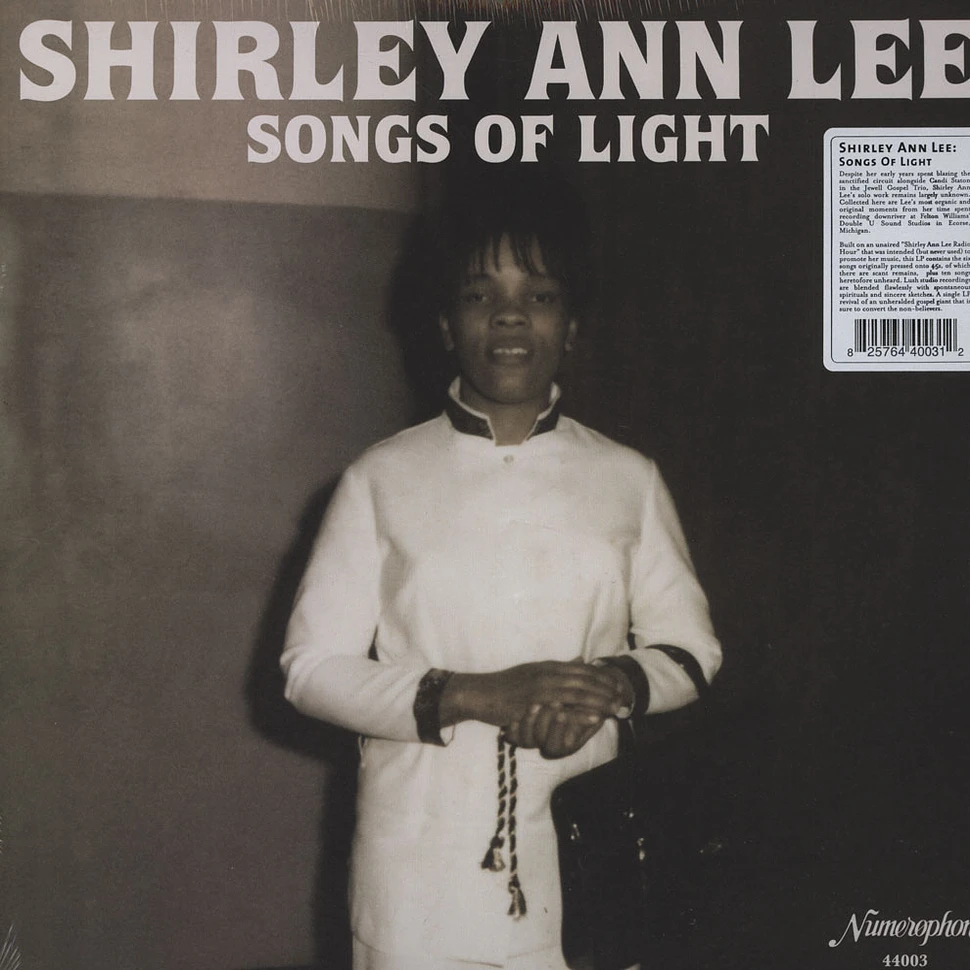 Shirley Ann Lee - Songs Of Light
