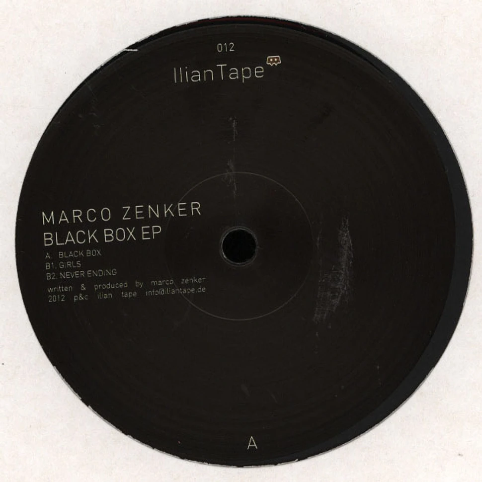 Marco Zenker - Black Box EP
