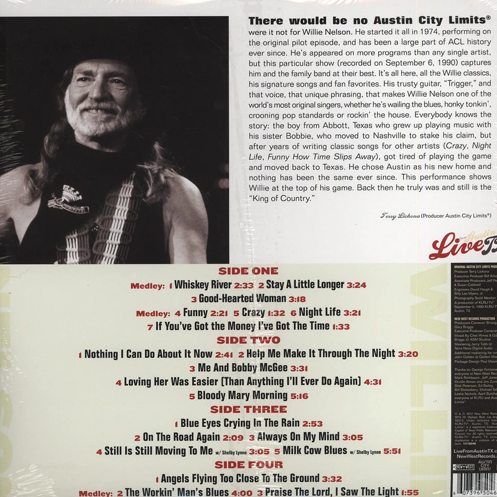 Willie Nelson - Live From Austin TX