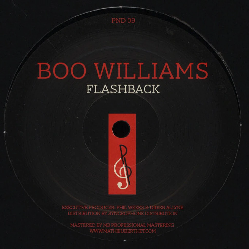 Boo Williams - Anger / Flashback