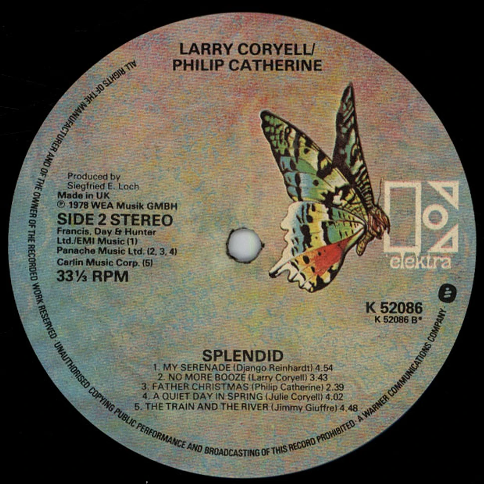 Larry Coryell / Philip Catherine - Splendid
