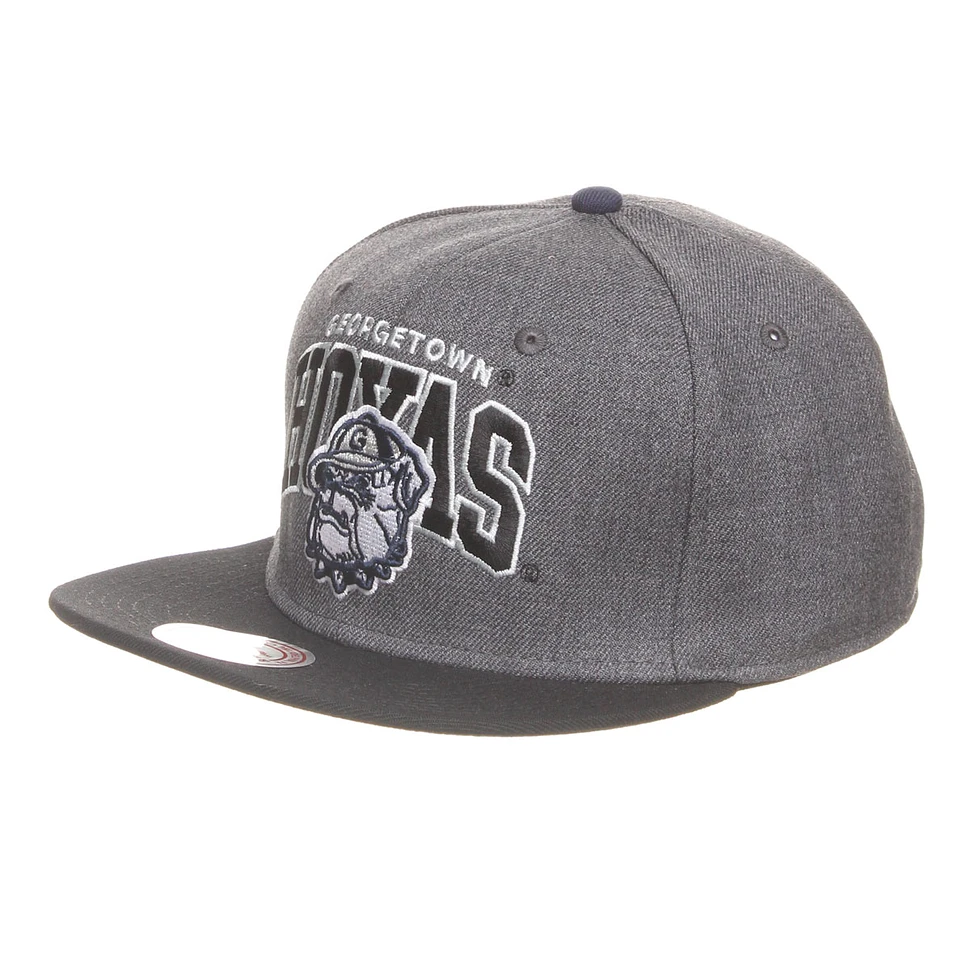Mitchell & Ness - Georgetown University NCAA Arch W/Logo G2 Snapback Cap