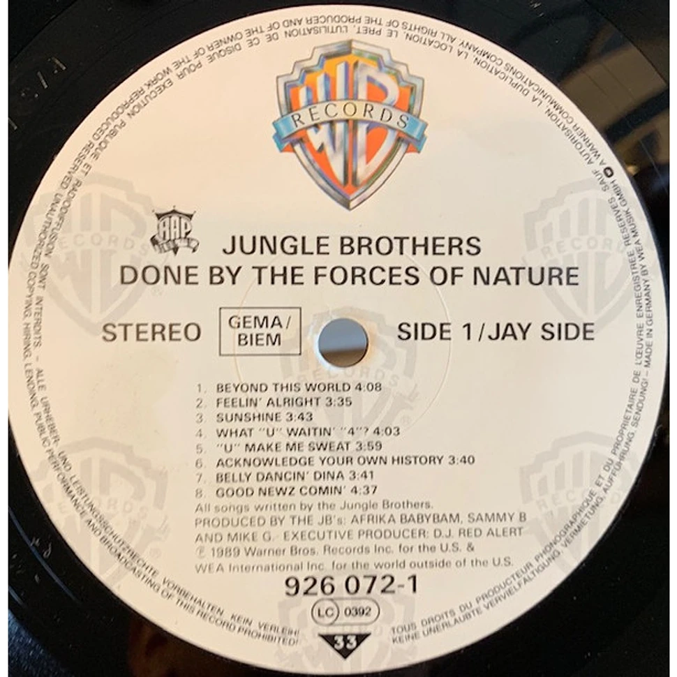 Jungle Brothers - Done By The Forces Of Nature