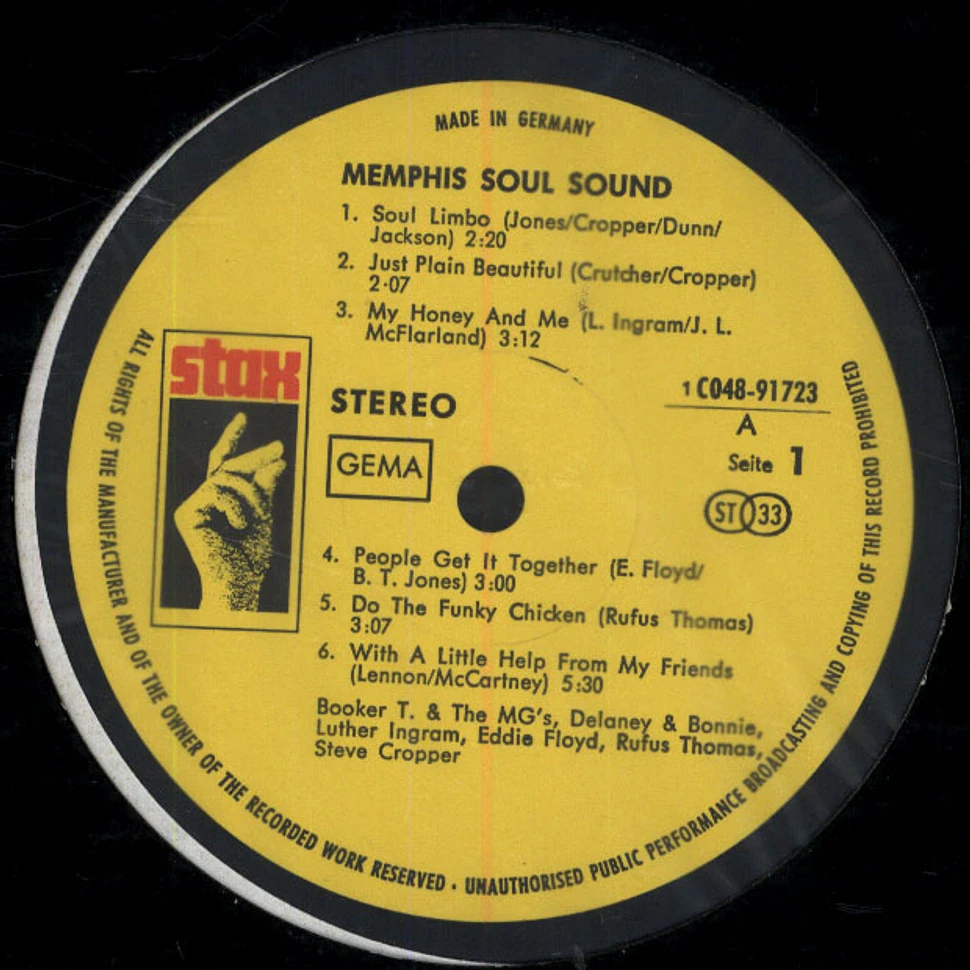 V.A. - Memphis Soul Sound