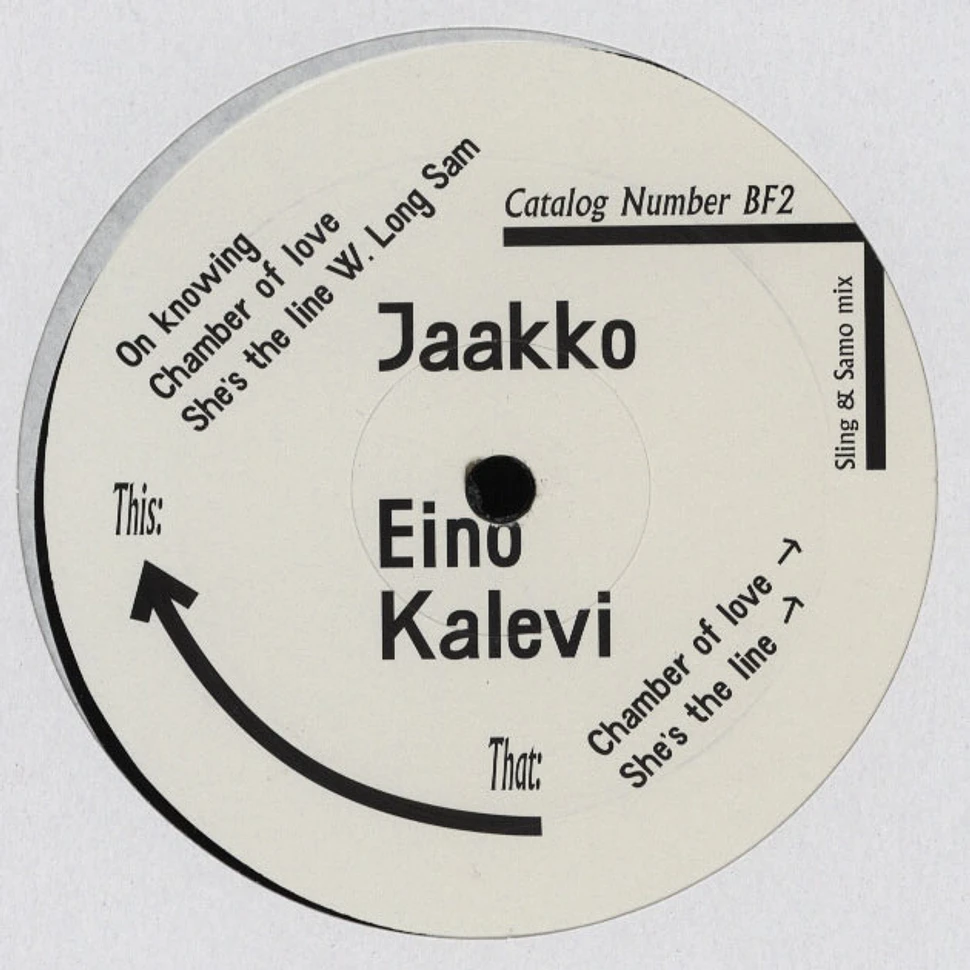 Jaakko Eino Kalevi - Chamber Of Love EP