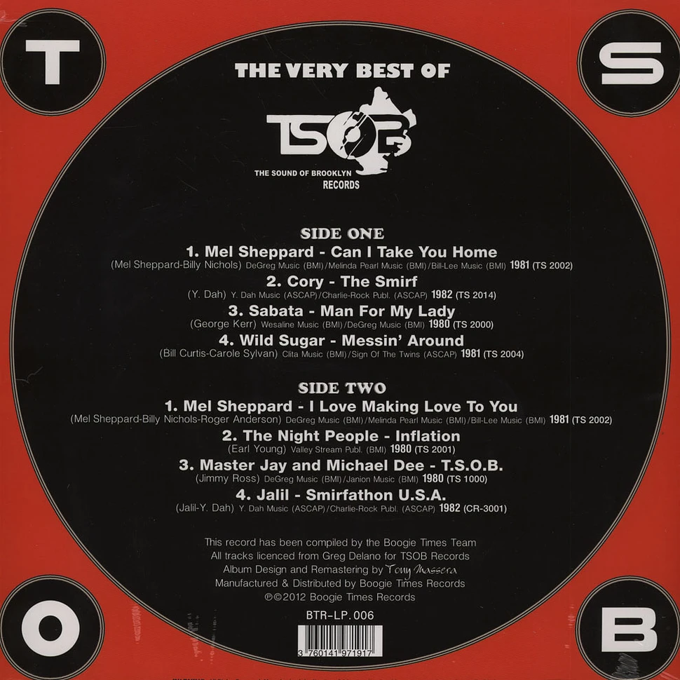 V.A. - The Very Best Of T.S.O.B. Records