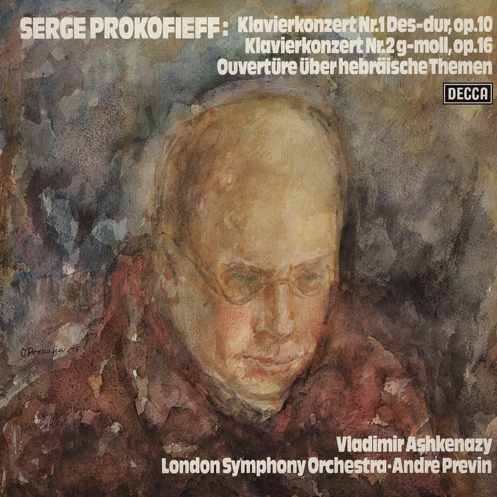 Sergej Prokofiev / Vladimir Ashkenazy / London Symphony Orchestra / André Previn - Piano Concertos 1 & 2 / Overture On Hebrew Themes