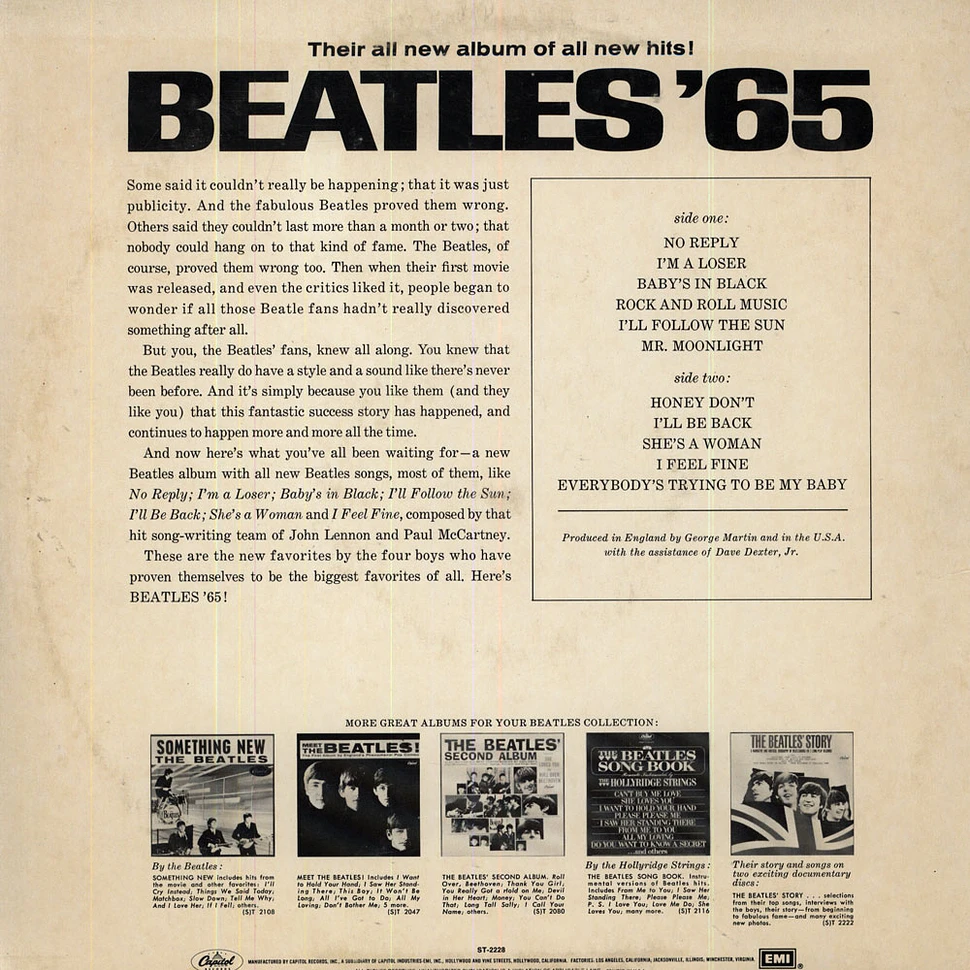 The Beatles - Beatles '65