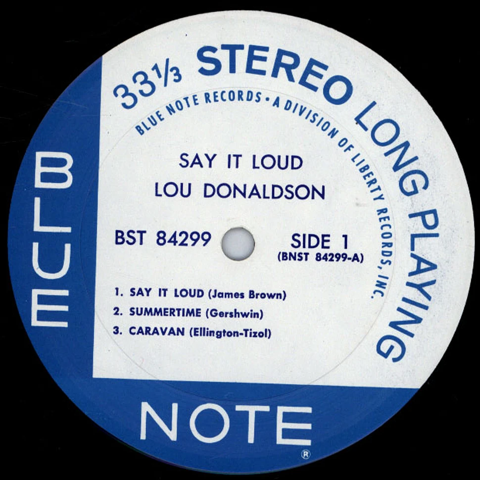 Lou Donaldson - Say It Loud
