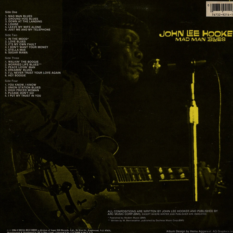 John Lee Hooker - Mad Man Blues