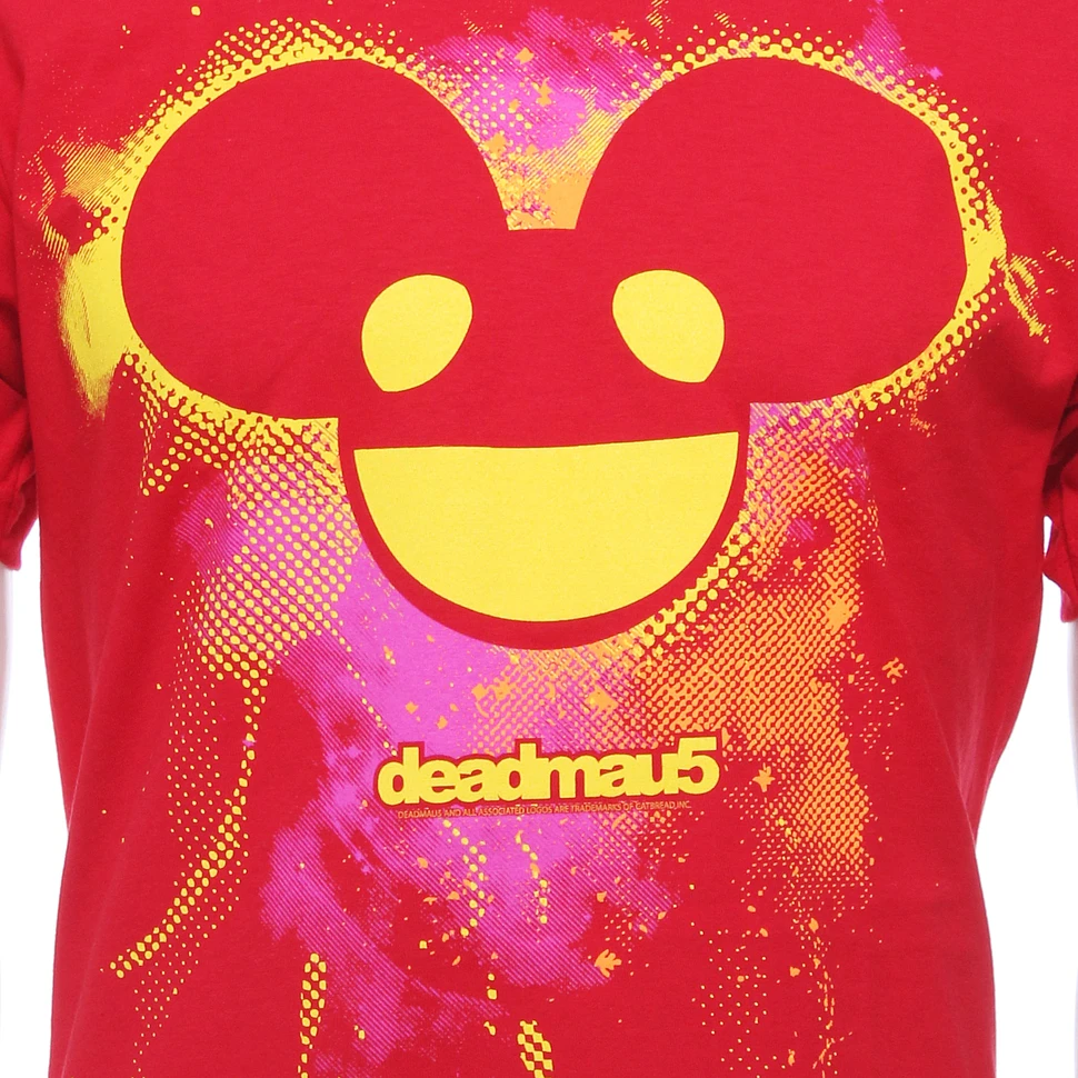 Deadmau5 - Pink Yellow Head T-Shirt