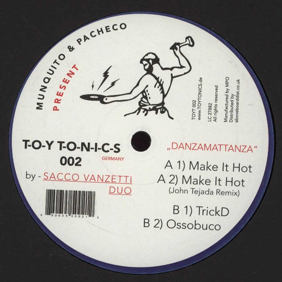 Sacco Vanzetti Duo - Danzamattanza EP