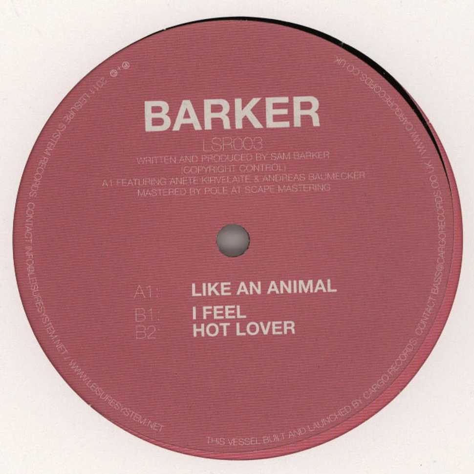 Barker - Like An Animal