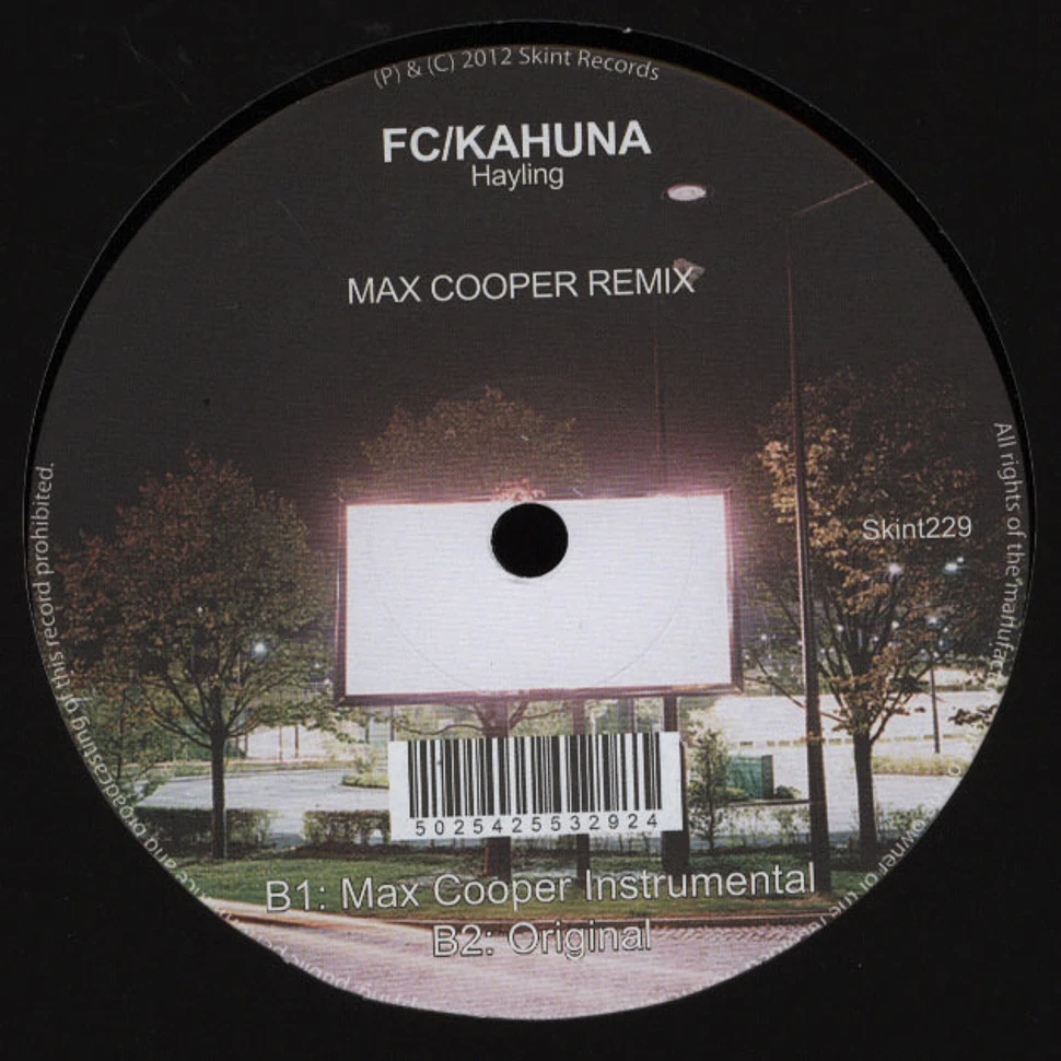 FC/Kahuna - Hayling Max Cooper Remix