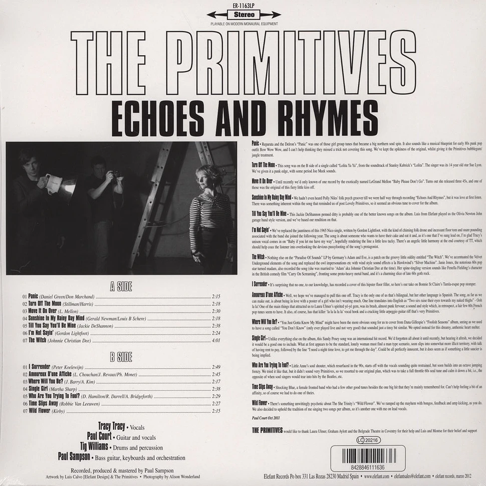 The Primitives - Echoes And Rhymes