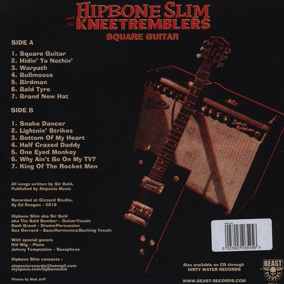Hipbone Slim & The Kneetremblers - Square Guitar