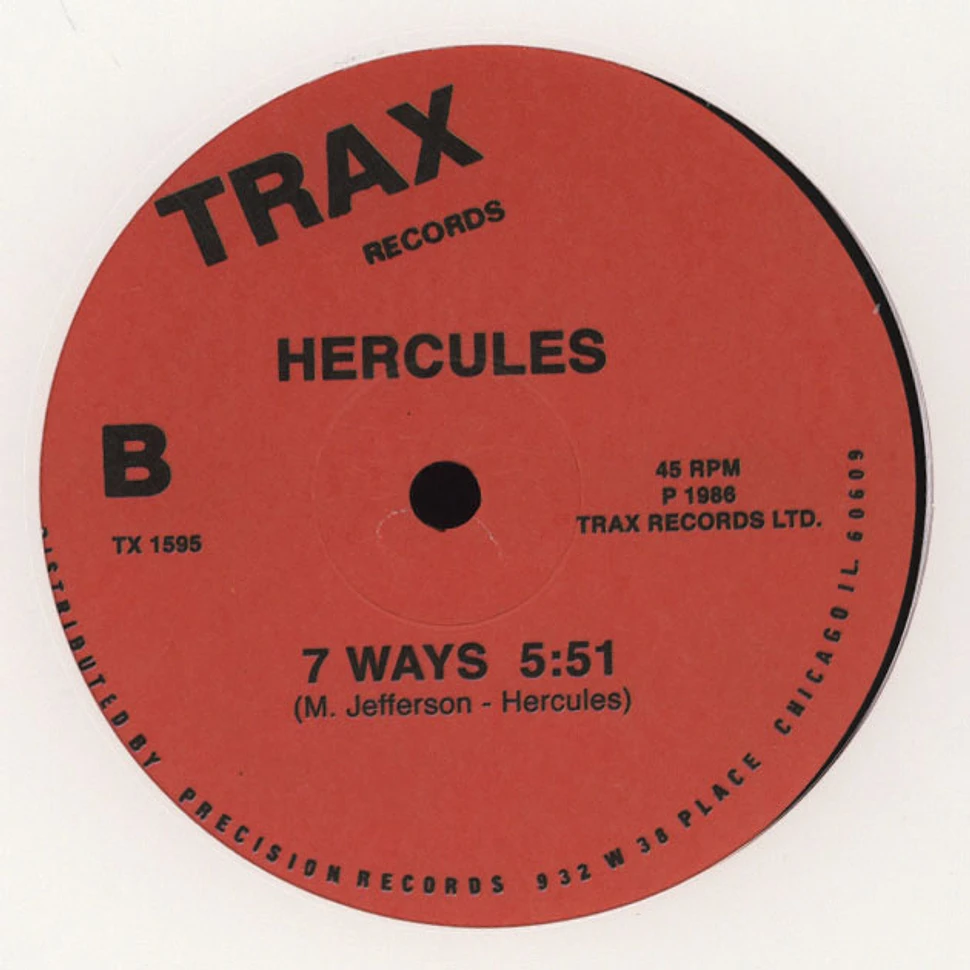 Hercules (Marshall Jefferson) - Lost In The Groove / 7 Ways