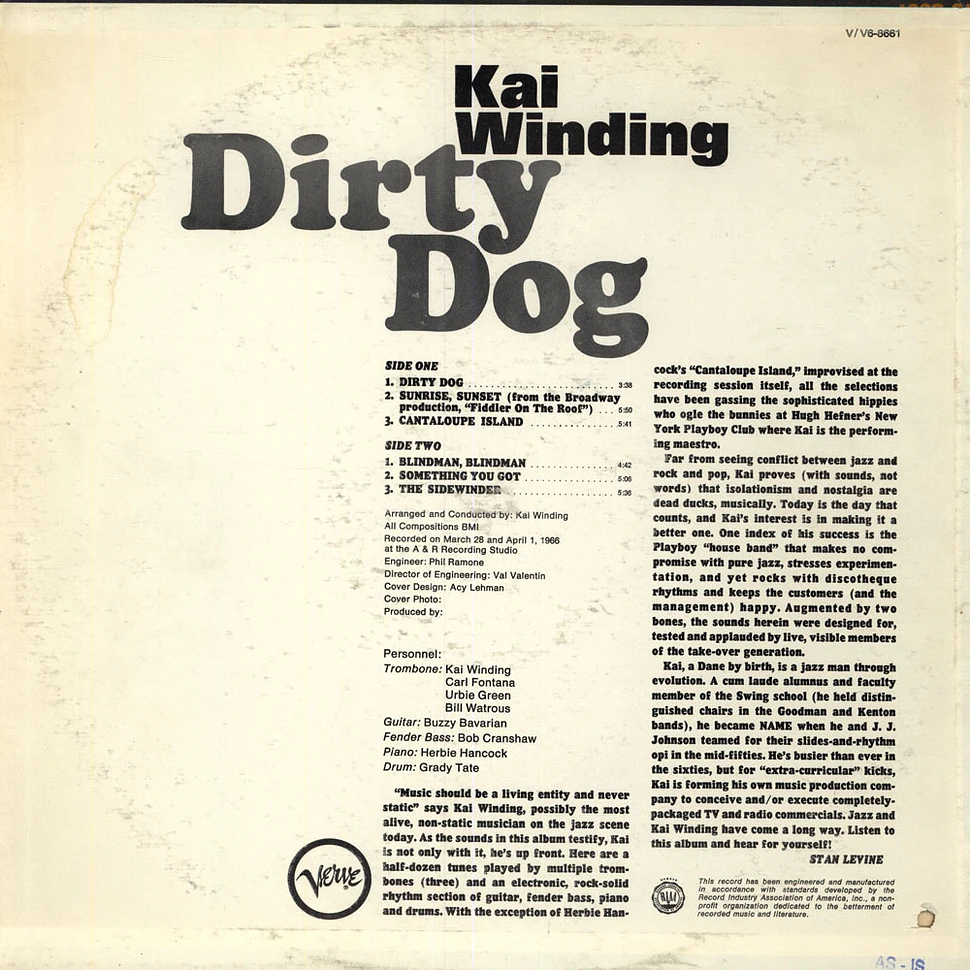 Kai Winding - Dirty Dog