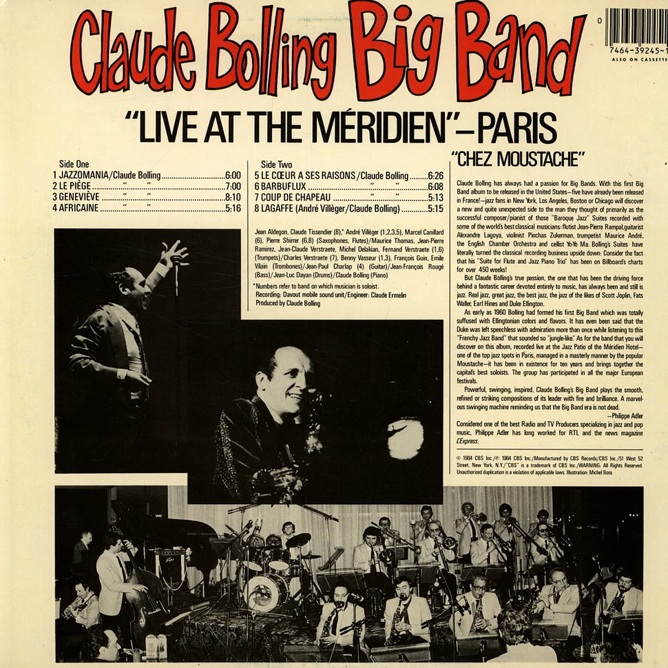 Claude Bolling Big Band - Live At The Méridien - "Paris"