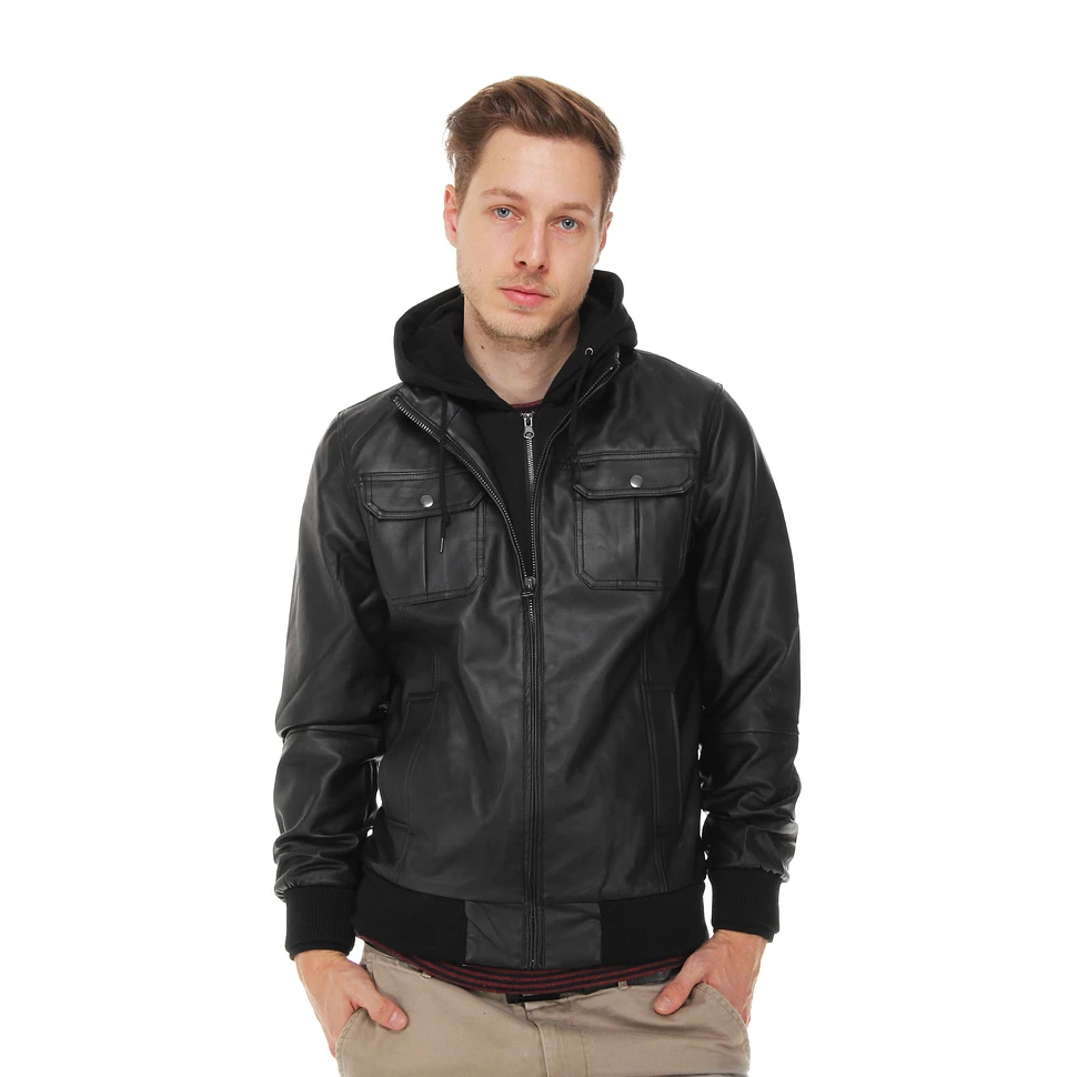 Obey - Rapture Faux Leather Jacket