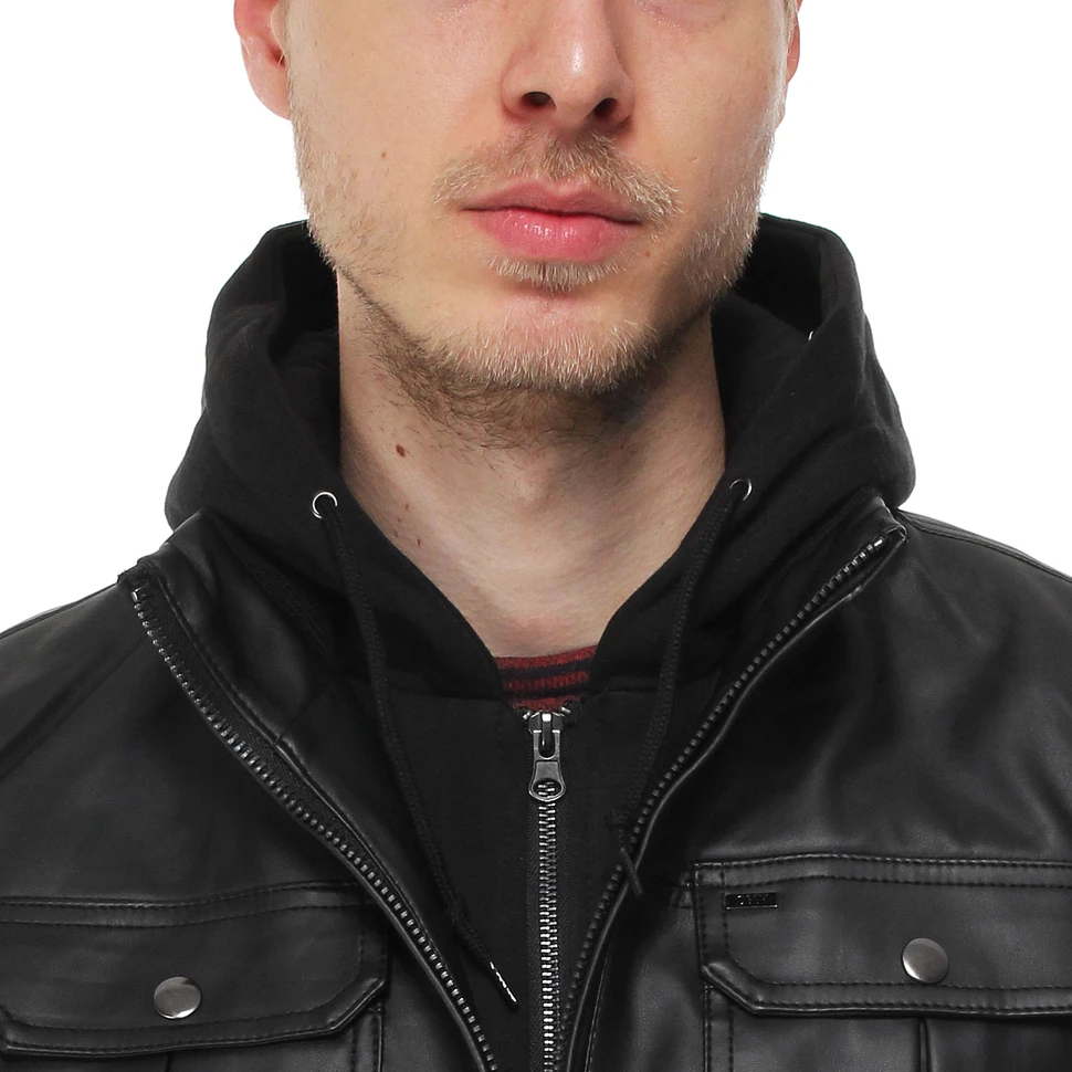 Obey - Rapture Faux Leather Jacket