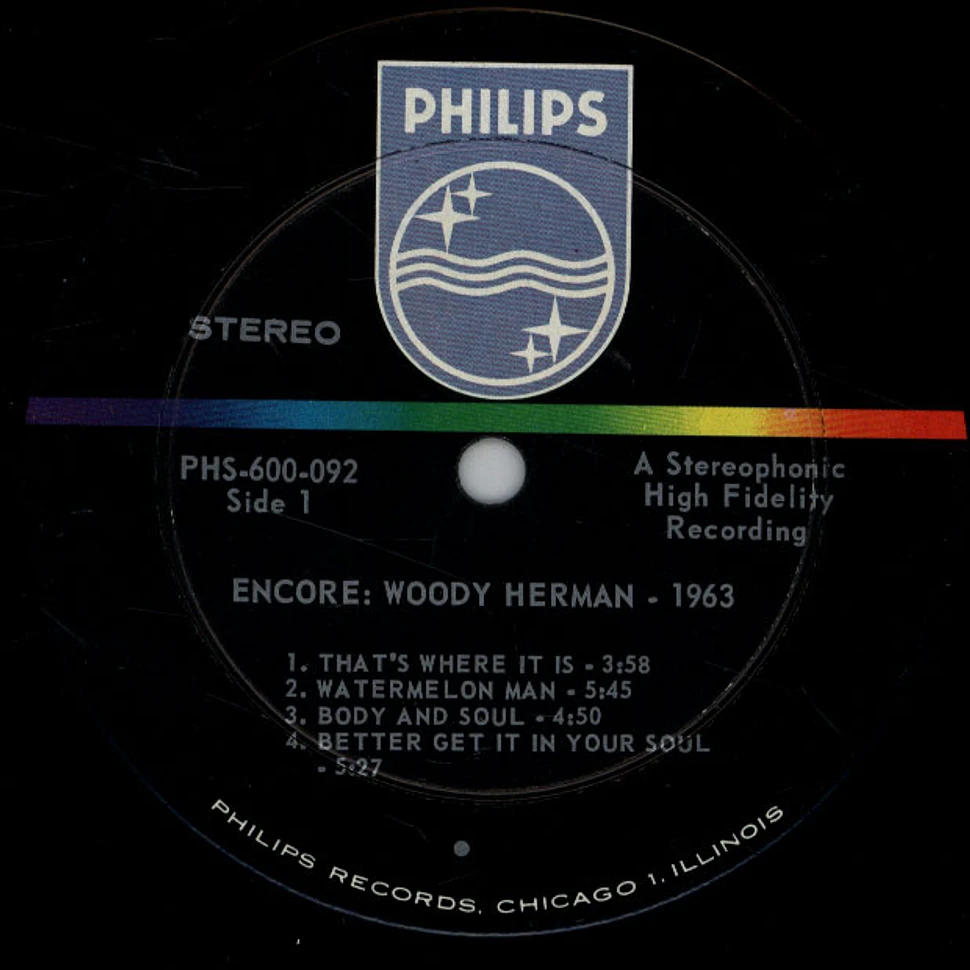Woody Herman - Encore