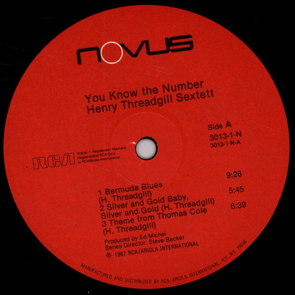 Henry Threadgill Sextett - You Know The Number