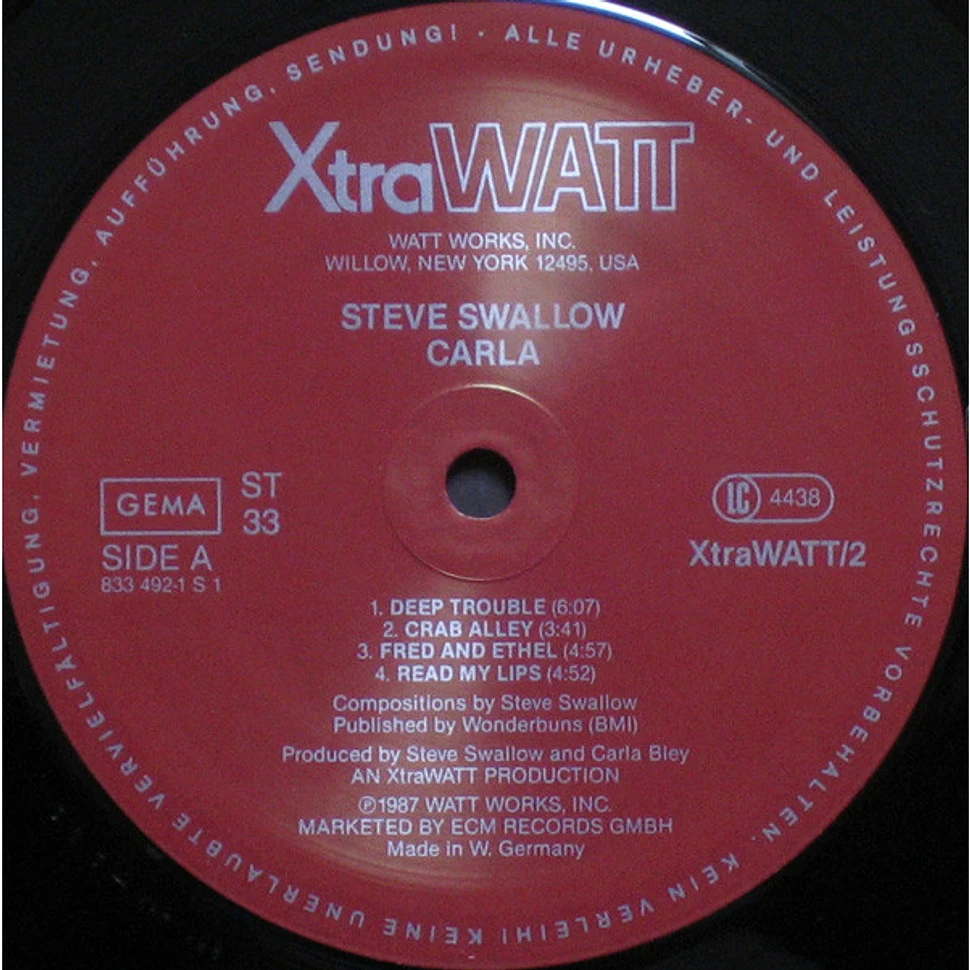 Steve Swallow - Carla