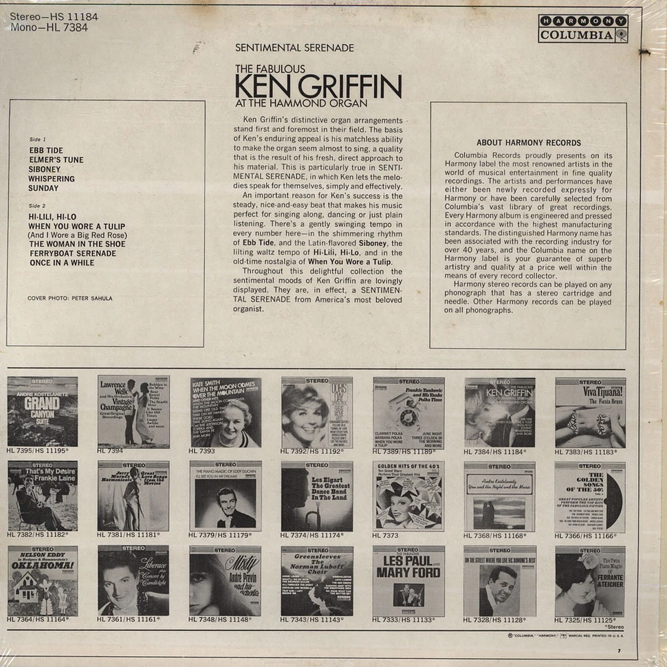Ken Griffin - Sentimental Serenade