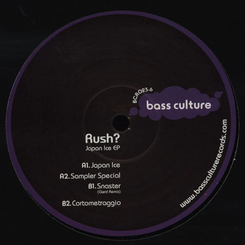 Rush? - Japan Ice EP