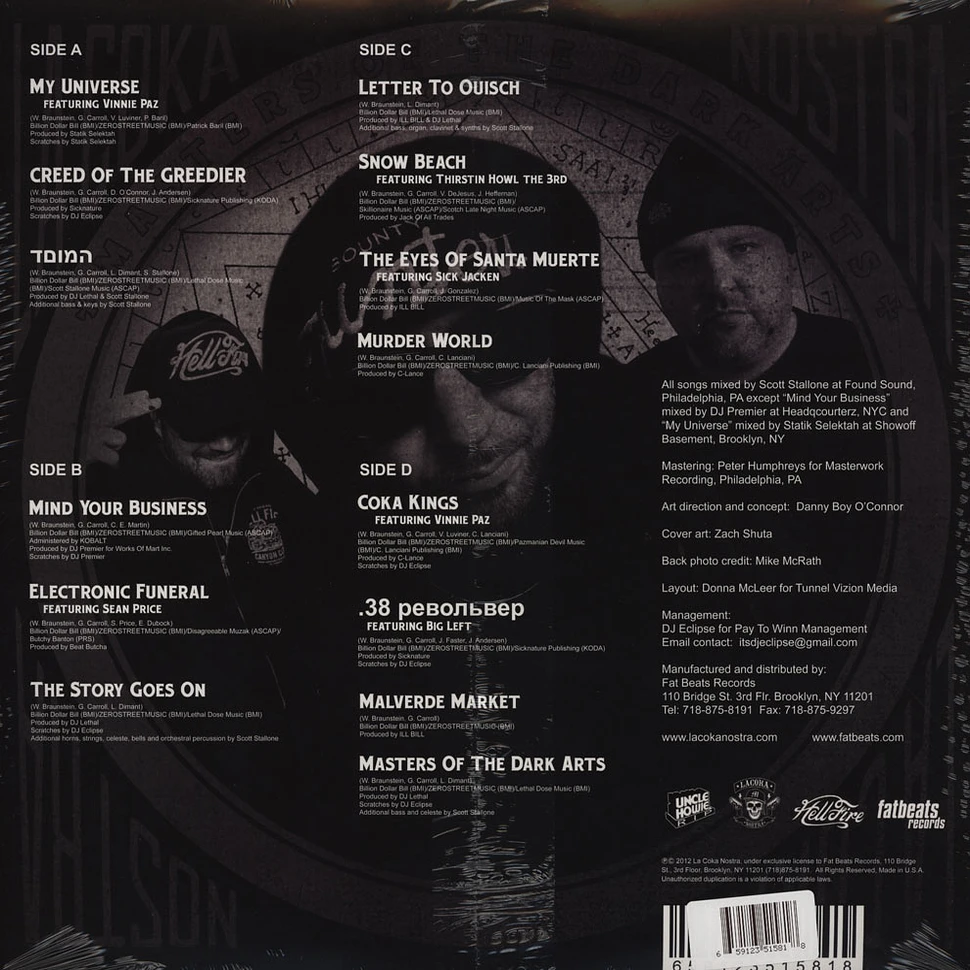 La Coka Nostra - Masters Of The Dark Arts