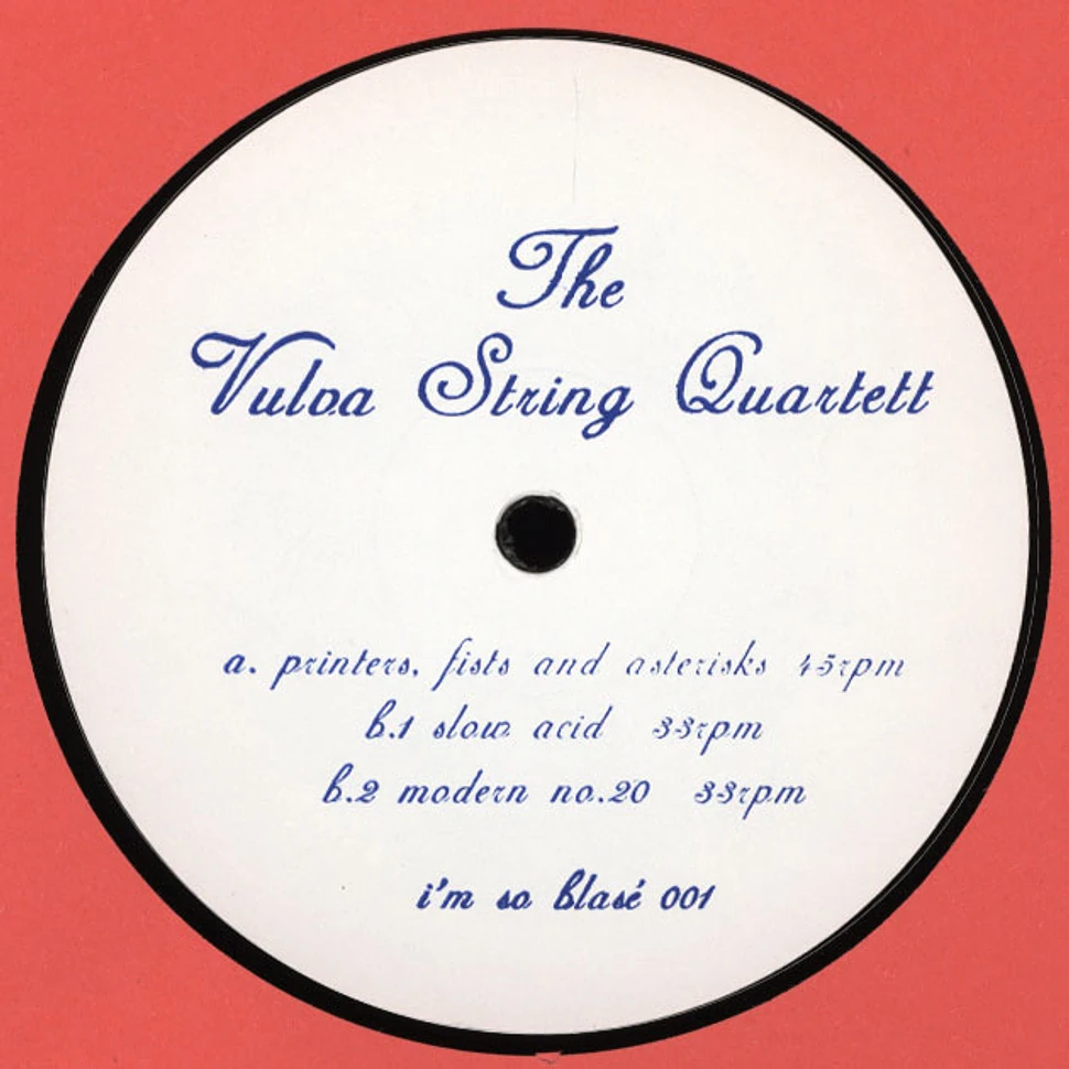 The Vulva String Quartett - Printers, Fists & Asterisks