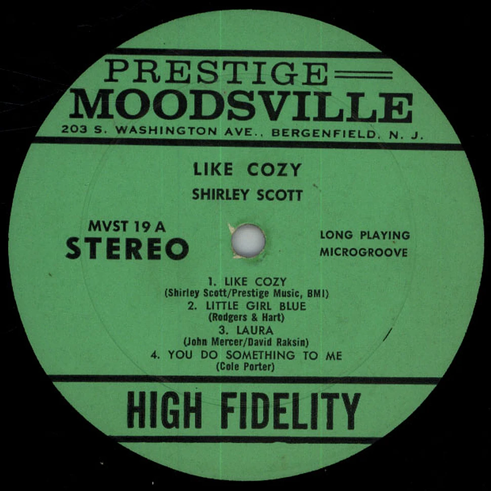 Shirley Scott - Like Cozy