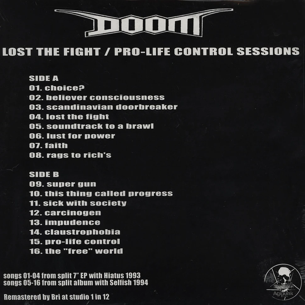 Doom - Lost The Fight / Pro-Life Control