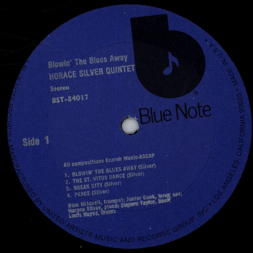 The Horace Silver Quintet & Trio - Blowin' The Blues Away
