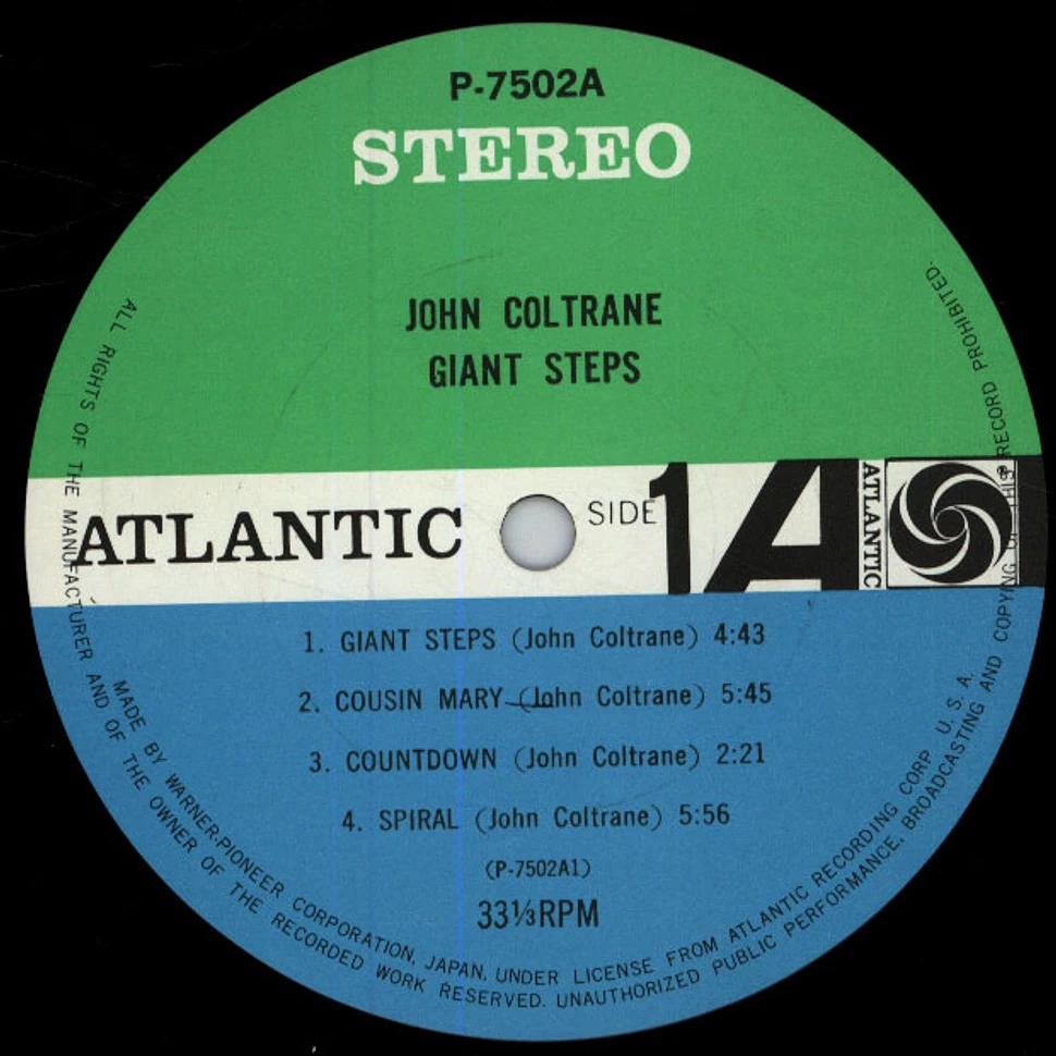 John Coltrane = John Coltrane - Giant Steps = ジャイアント・ステップス