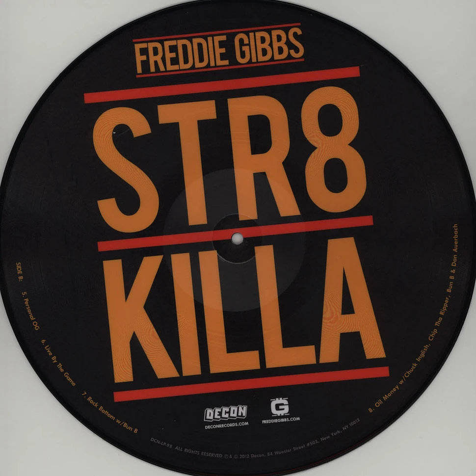 Freddie Gibbs - Str8 Killa Picture Disc